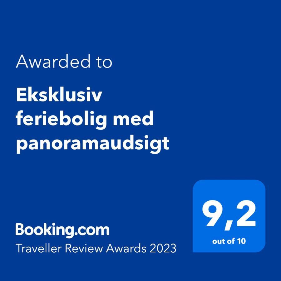 Eksklusiv Feriebolig Med Panoramaudsigt Villa Munkebo Exterior foto
